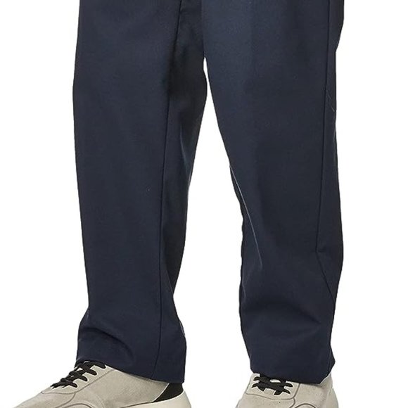 Red Kap Men's Elastic Insert Work Pant -NAVY 54 x 30 NEW Wrinkle free stain free - Picture 2 of 9